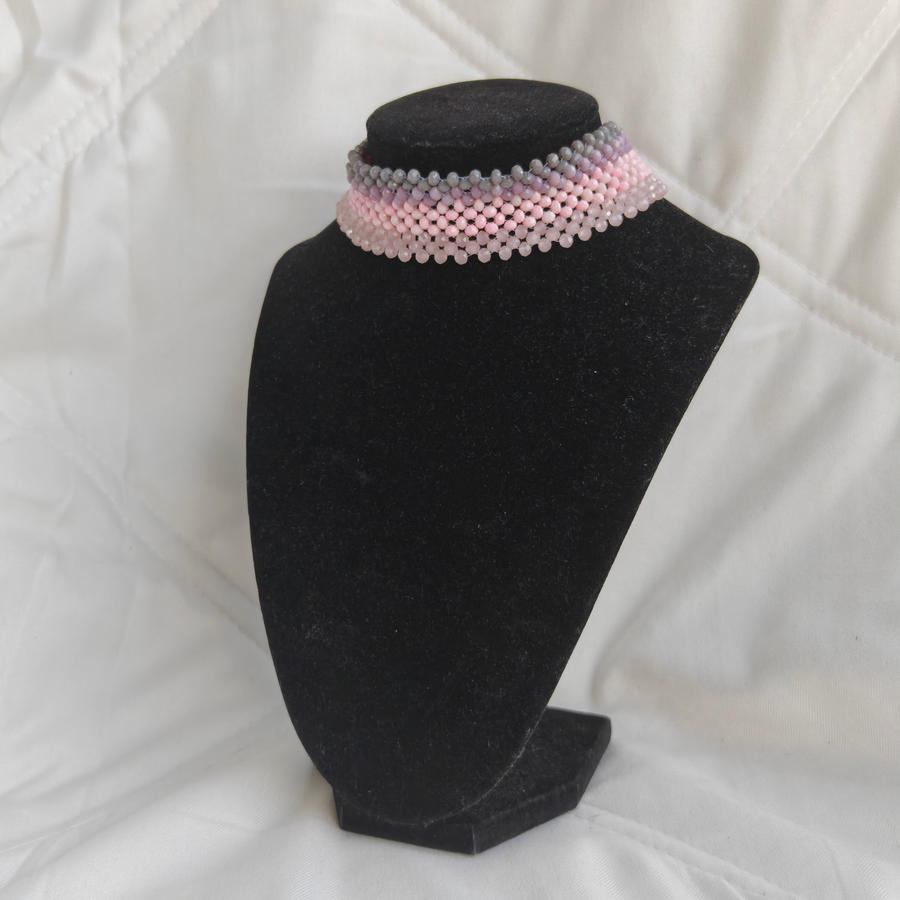 Rose & Smoke Ombré Collar