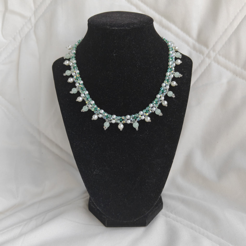 Emerald Dewdrop Collar