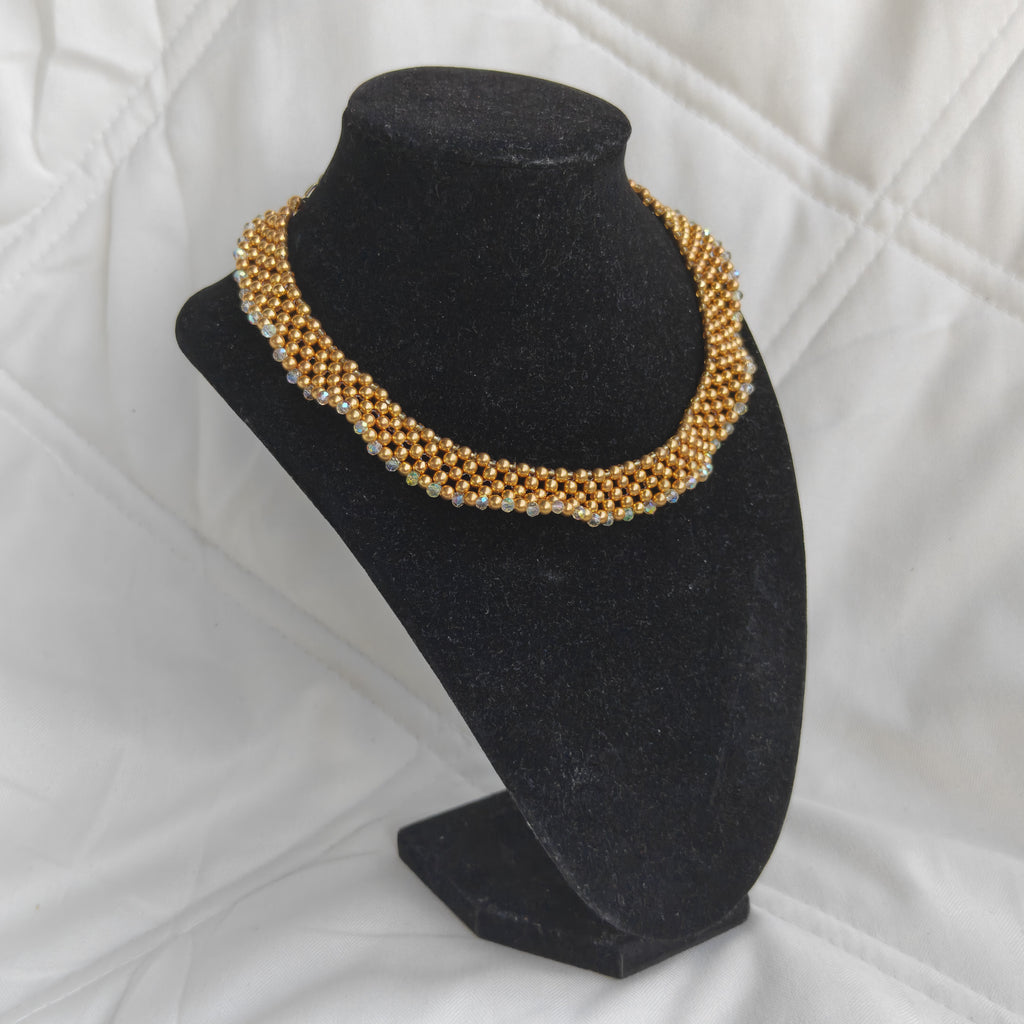 Golden Honeycomb Collar