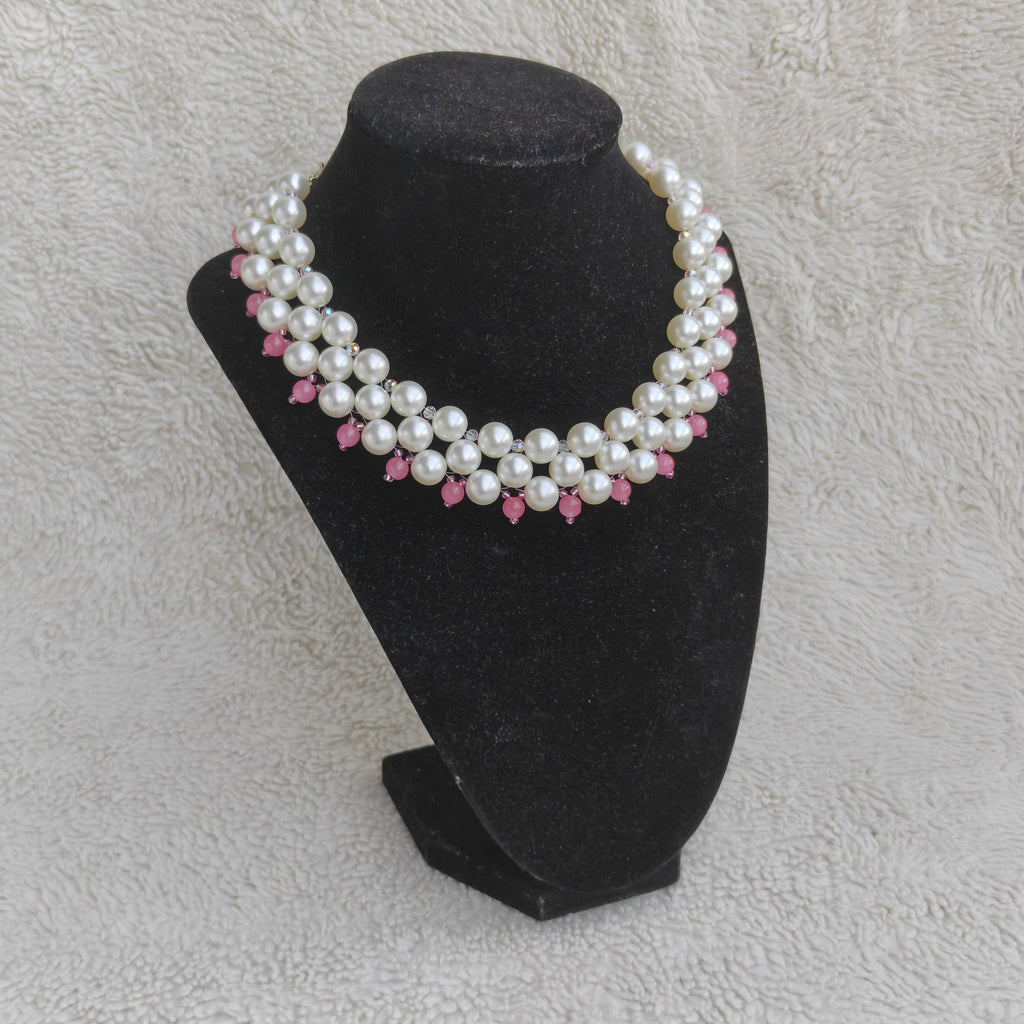 Blush Pearl Statement Necklace