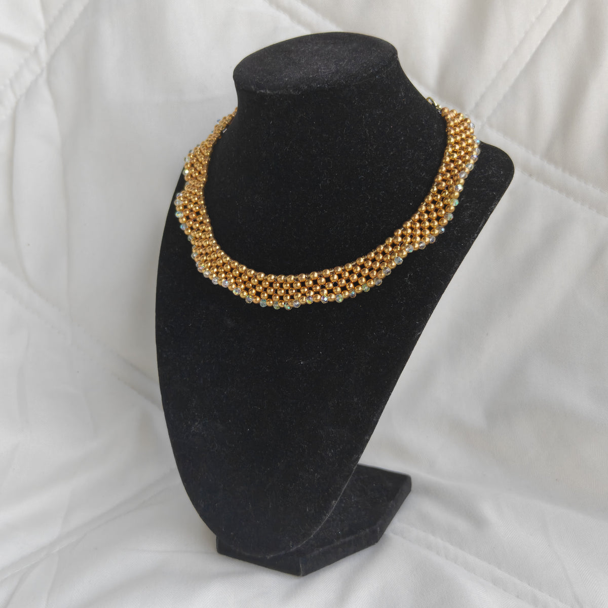 Golden Honeycomb Collar