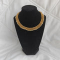 Golden Honeycomb Collar