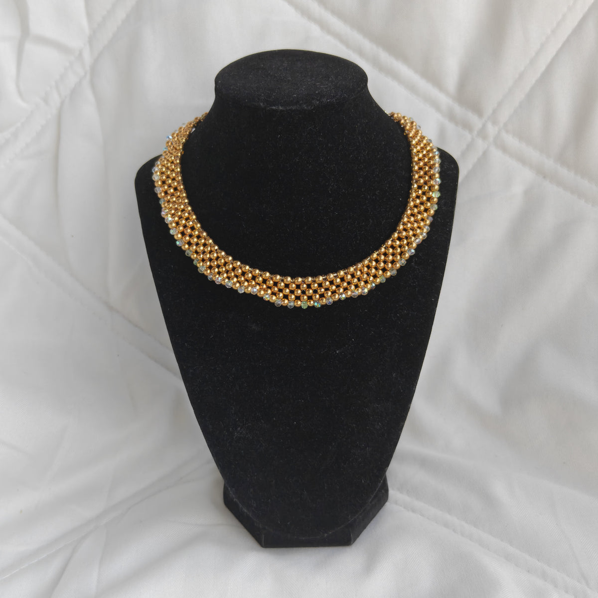 Golden Honeycomb Collar